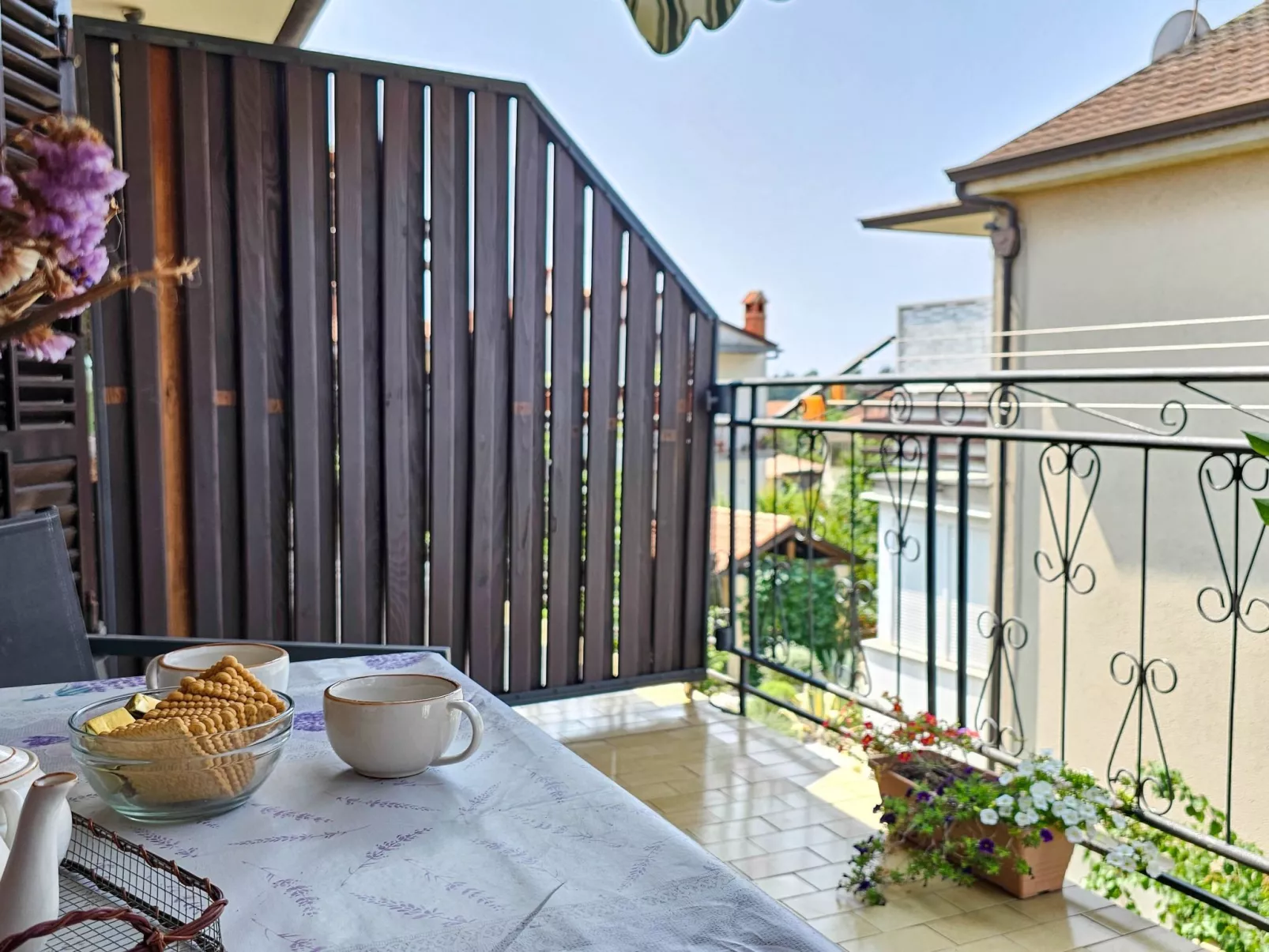 Appartement mit Balkon für 2 Personen-Outside