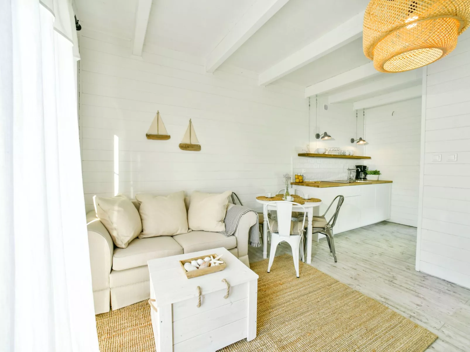 In Grzybowo mit Eigener Terrasse-Inside