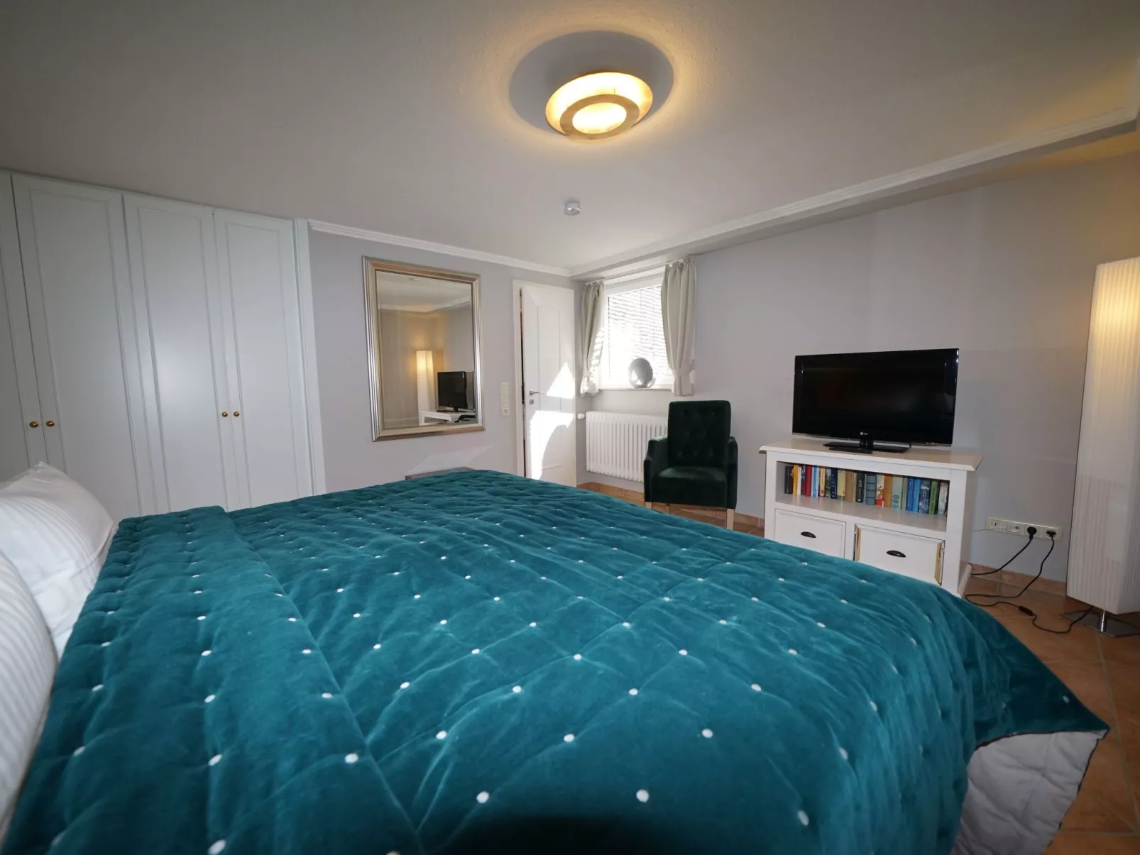 In Westerland mit Sonniger Terrasse-Dedans