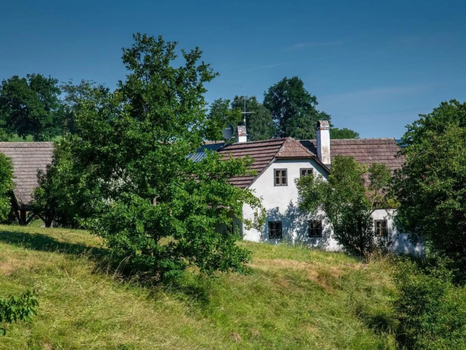 Landgut mit Sauna-Dehors