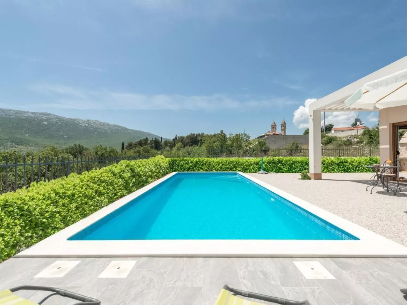 Villa Longfield mit privaten Pool und Sauna-Dehors