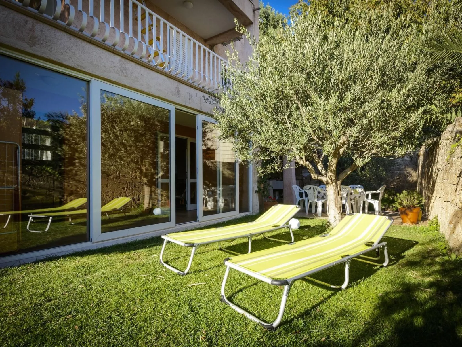 Wohnung "Celtis" mit Blick auf das Wasser-Draußen