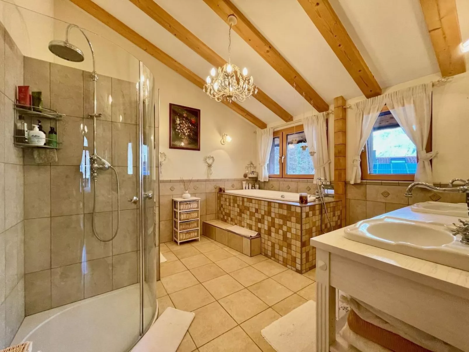 Luxuriöses Chalet - Walensee - Schwimmbad - Sauna-Inside