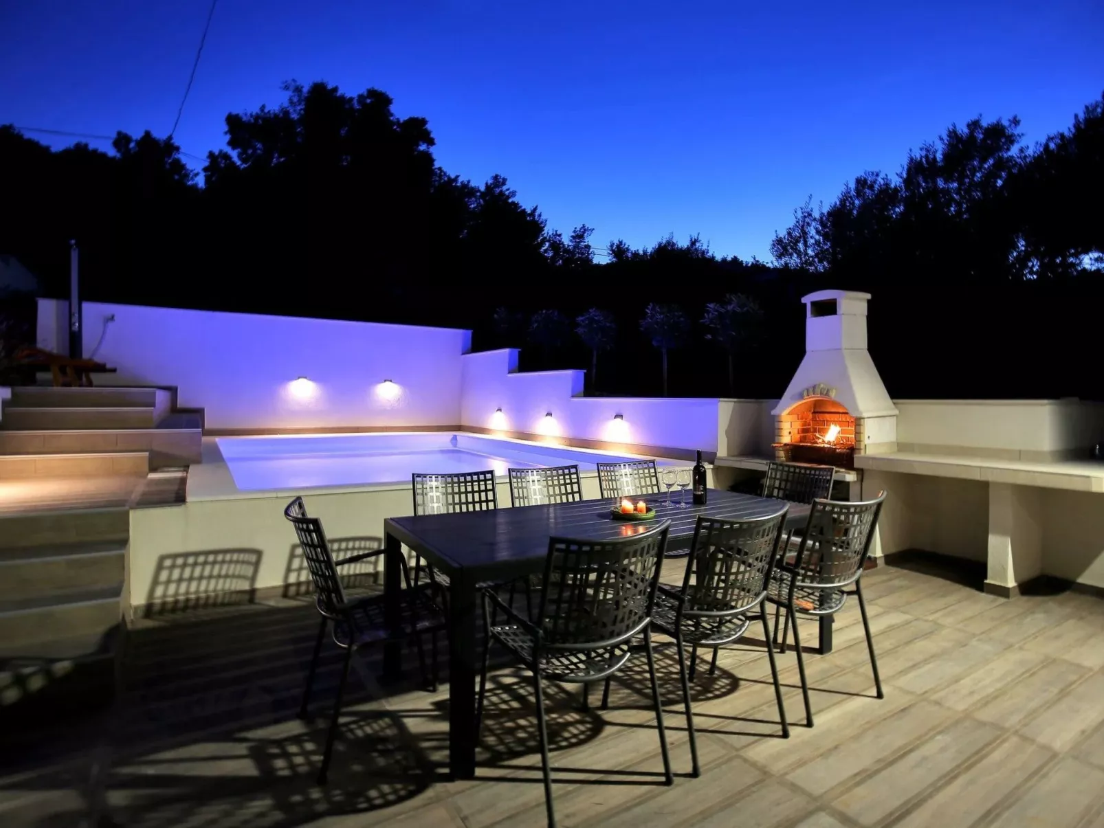 Strandnahe Villa Karmen Adriatica-Dehors