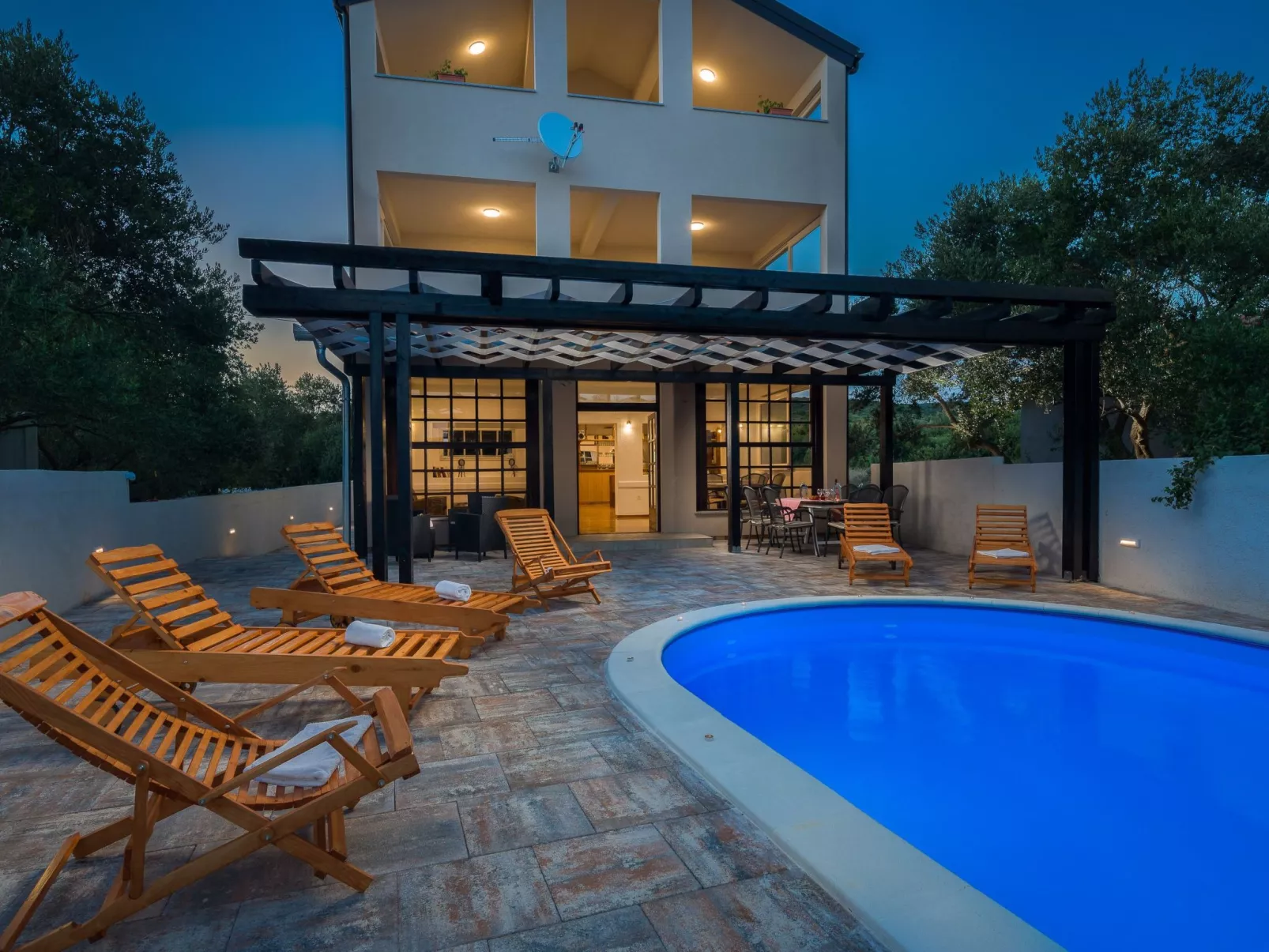 Villa Marin für 16 Personen in Sveti Petar na Moru-Outside