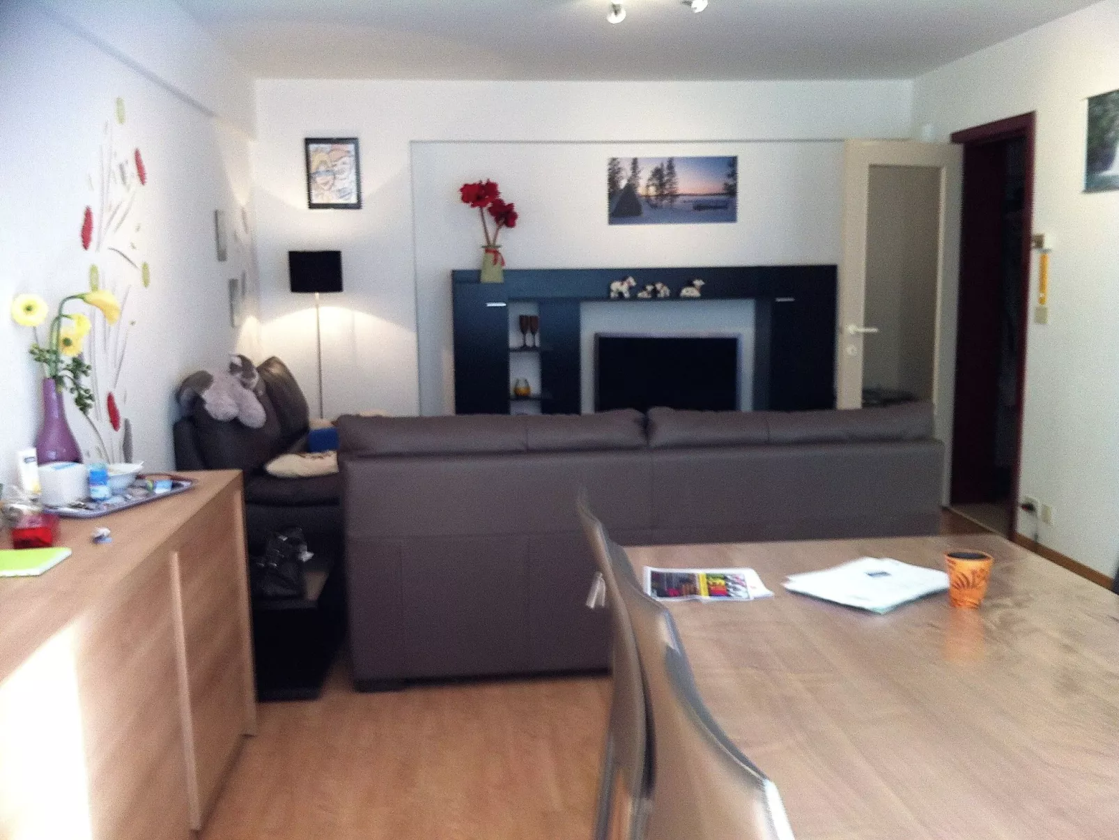 Wohnung "Wie zu Hause" mit Blick auf das Wasser-Dedans