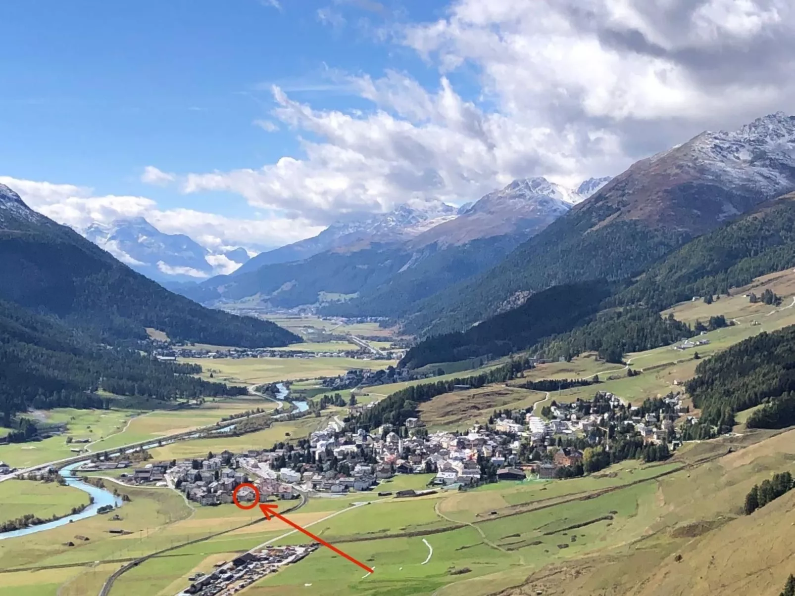 Chesa Blais, 2. OG-Draußen