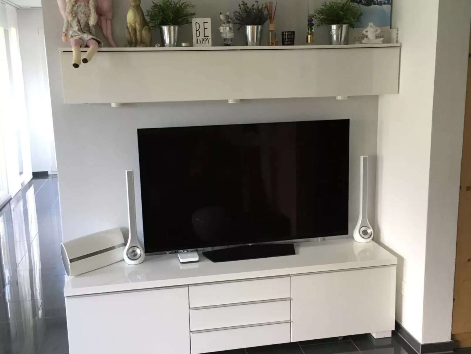 Fewo mit Bergblick-Drinnen