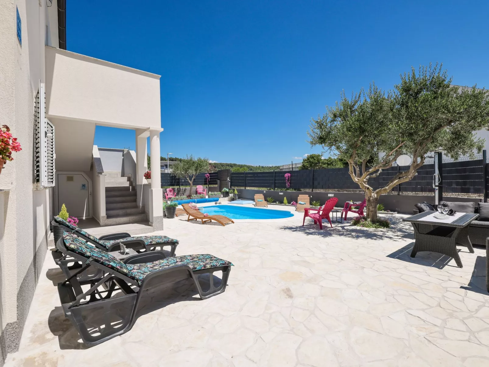 "Appartement A3" direkt am Strand - Outside