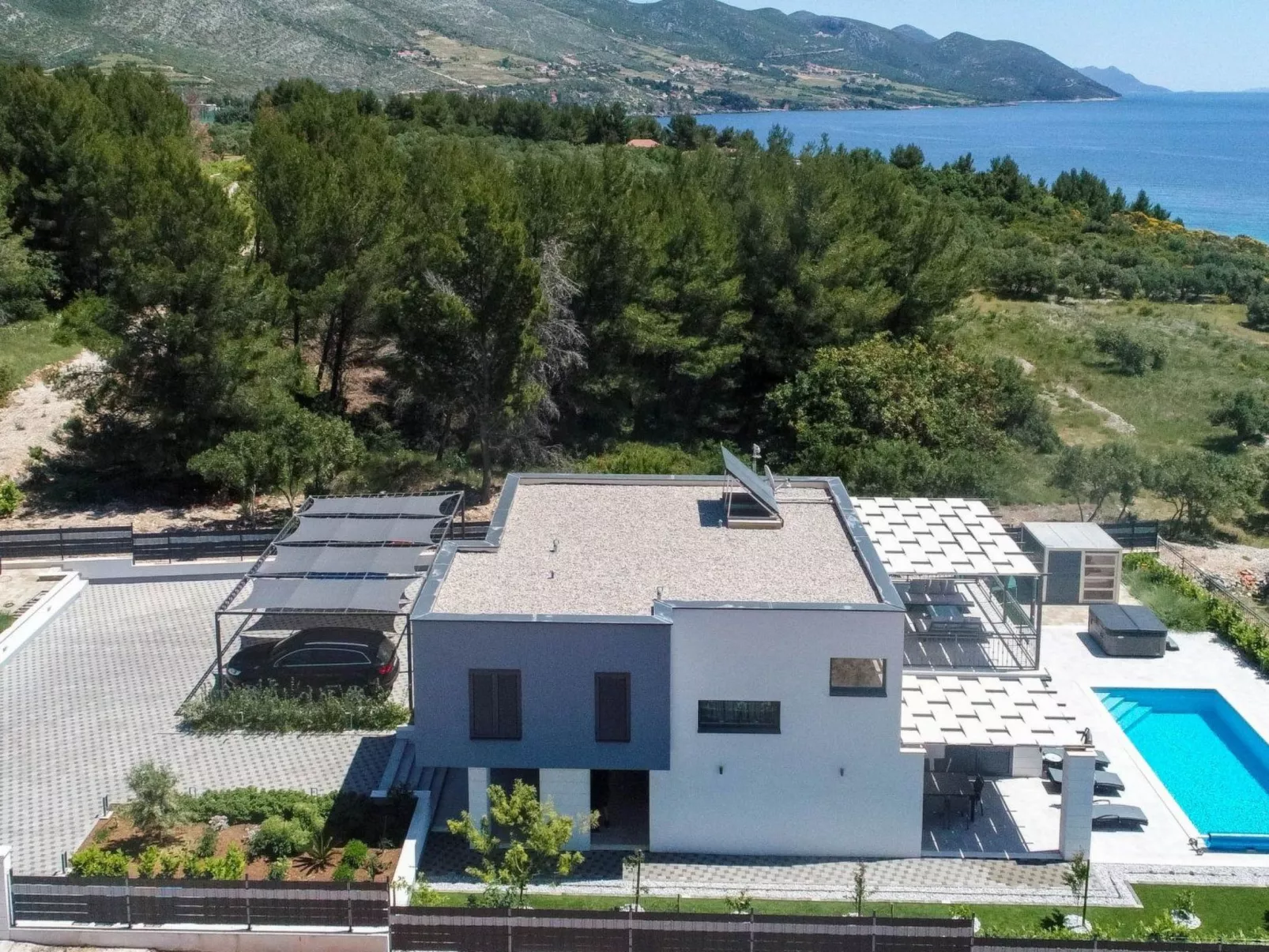 Villa Malsina Orebić-Draußen