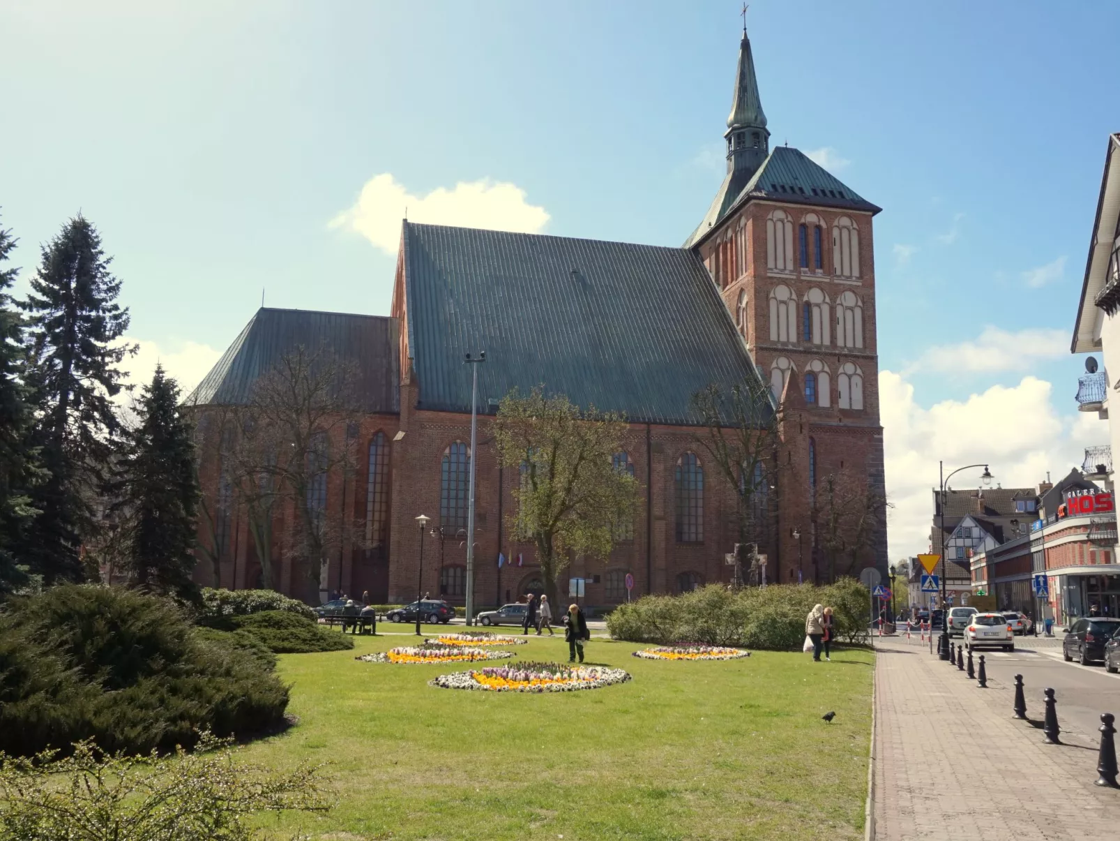 Appartement in Nowe Miasto mit Garten-Draußen