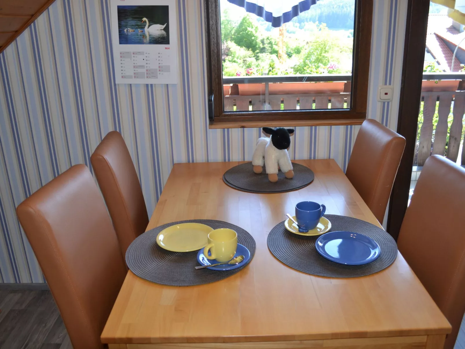 Tolle Wohnung in Hilders mit Eigenem Balkon-Dedans