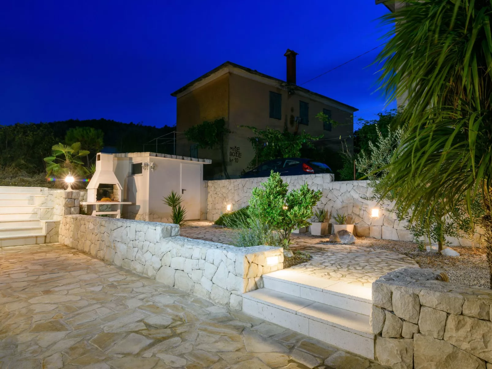 Finca mit Blick auf das Wasser-Dehors