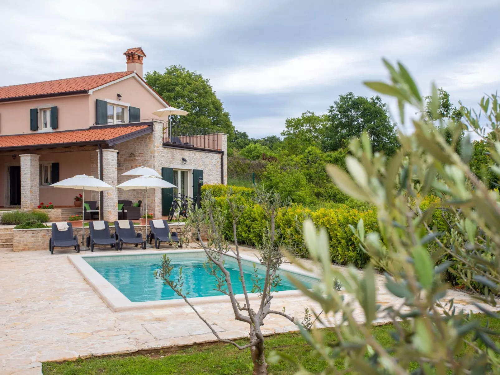 Charmante Familienvilla Milka bei Rabac