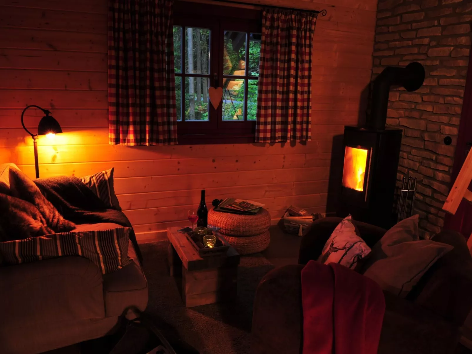 Blockhaus Bodefall-Dedans