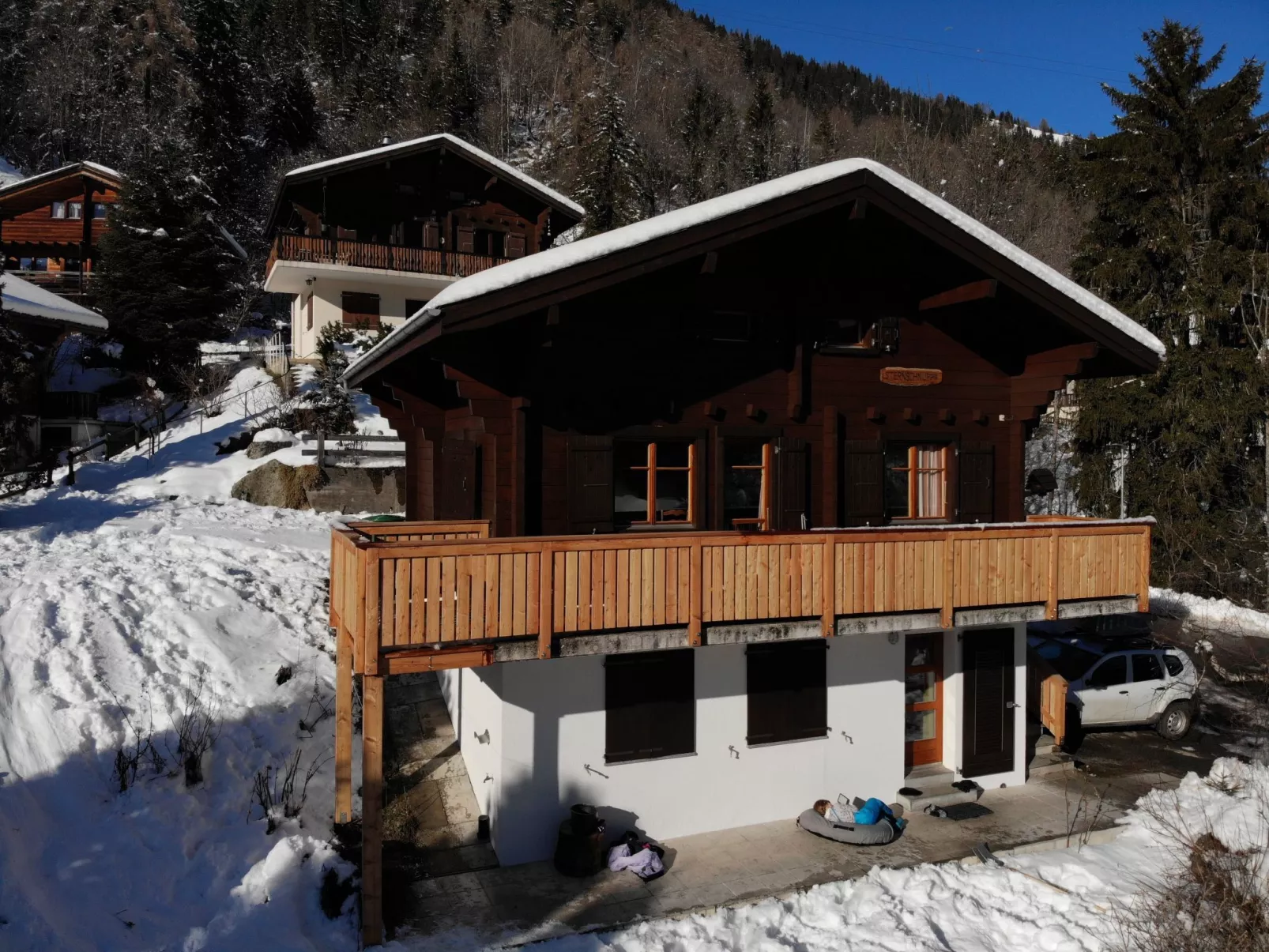Chalet Sternschnuppe-Drinnen