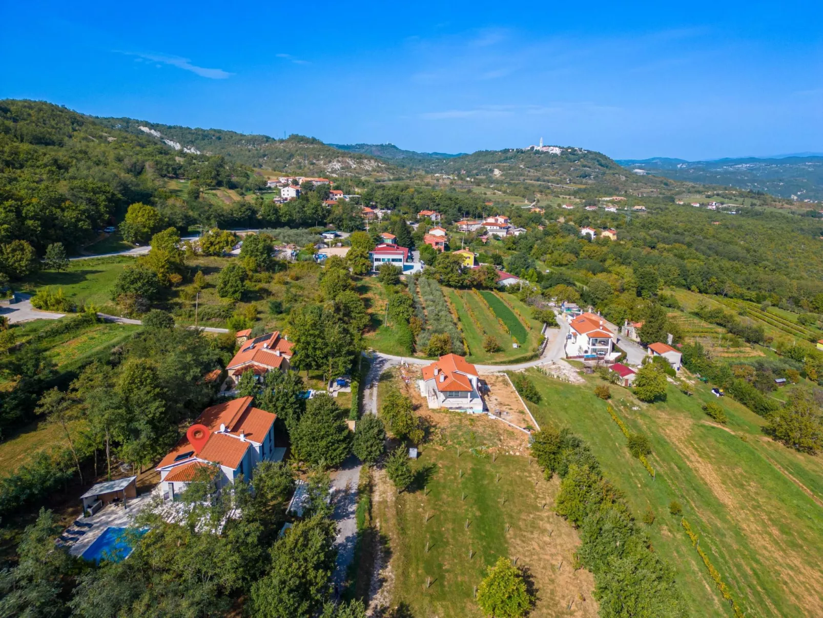 Für 5 Personen und 1 Kind in Kukurini, Istrien (Binnenland von Istrien)-Outside