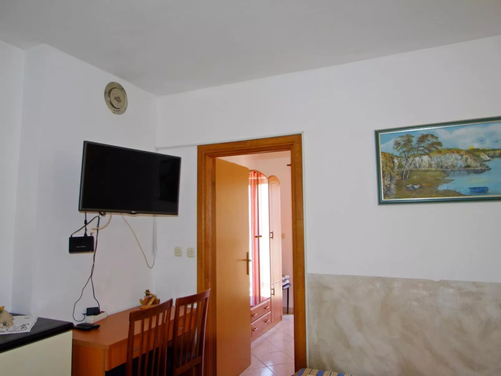 "Rose" mit Terrasse-Dedans