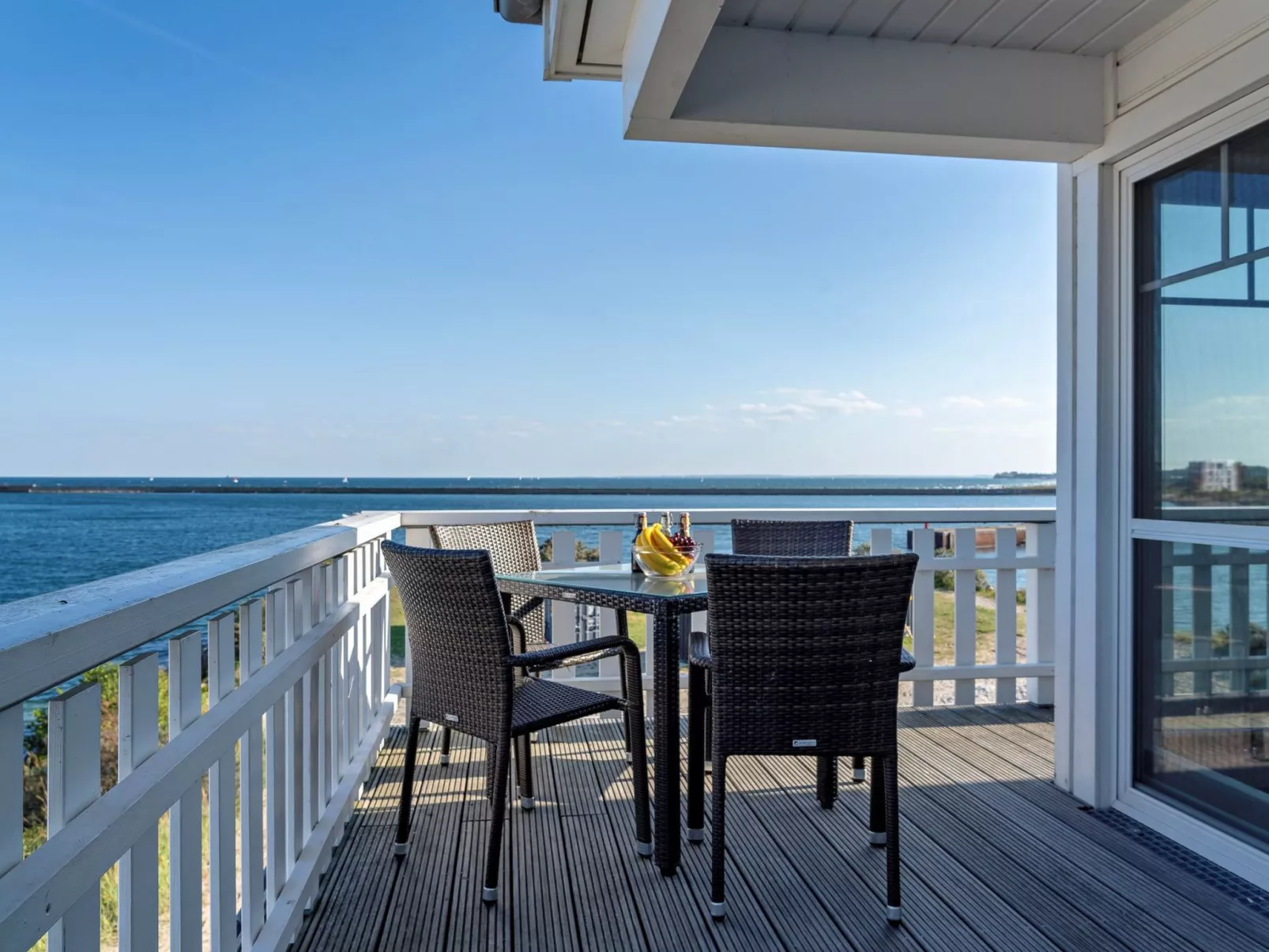 Strand Hus by Seeblick Ferien ORO direkt am Strand-Draußen