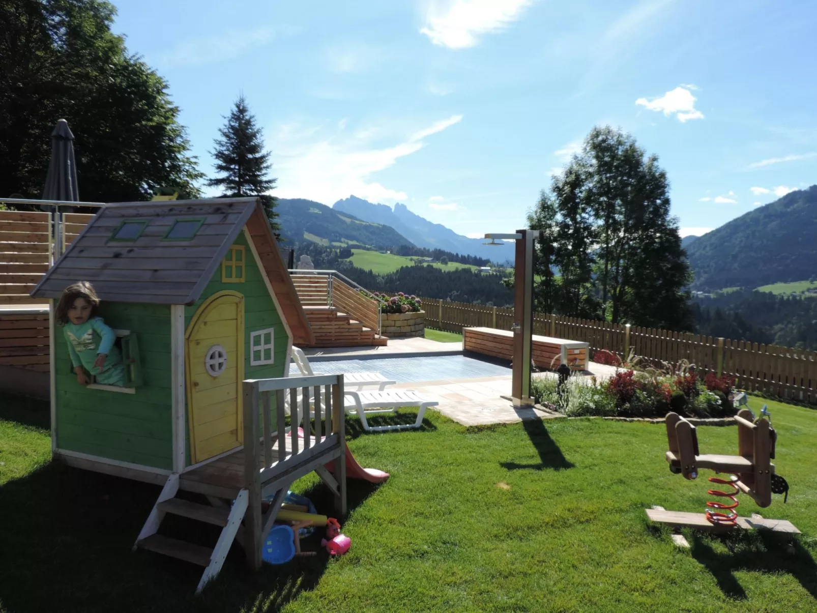 Luxusappartment-Draußen