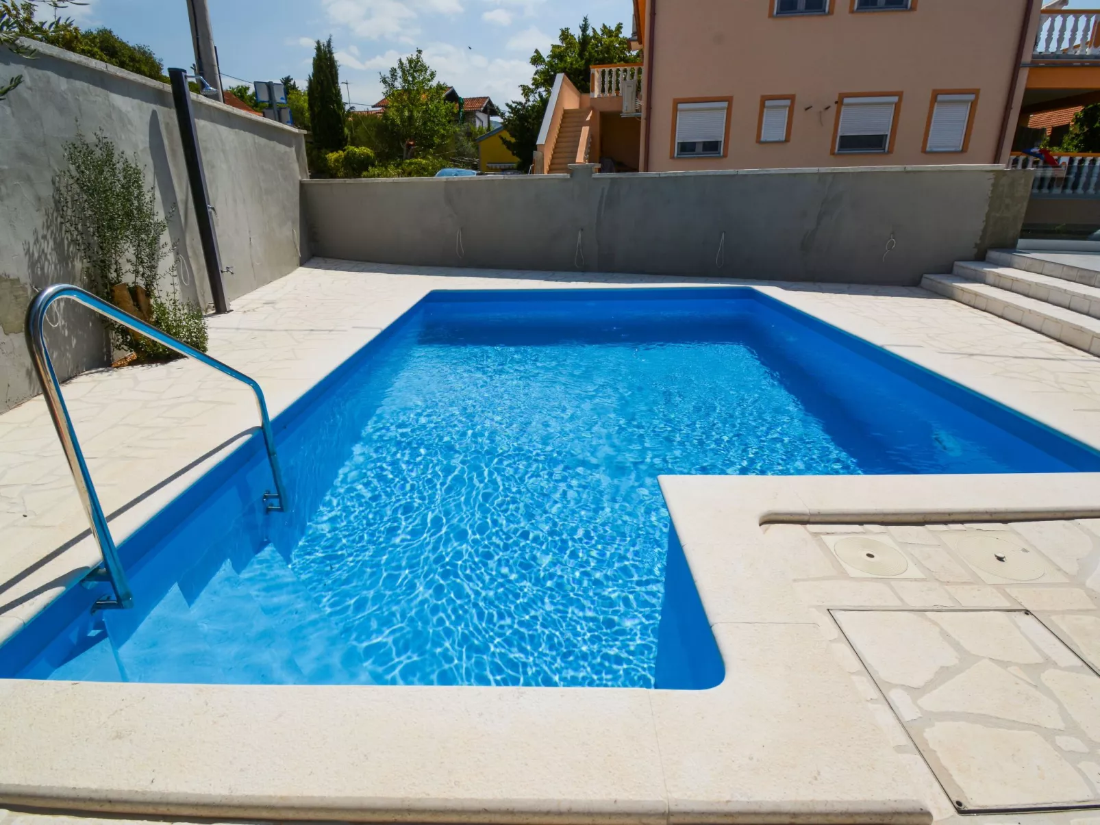 Villa mit beheiztem Pool mit Meerblick - TA Leut Agency-Outside