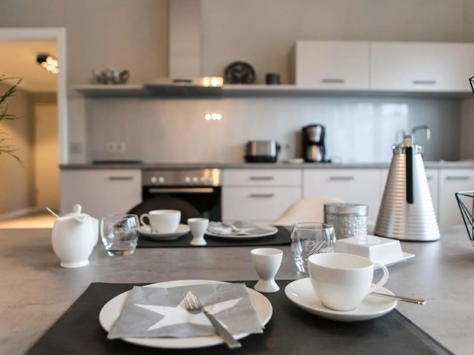 Komfortable Ferienwohnung mit großem Balkon