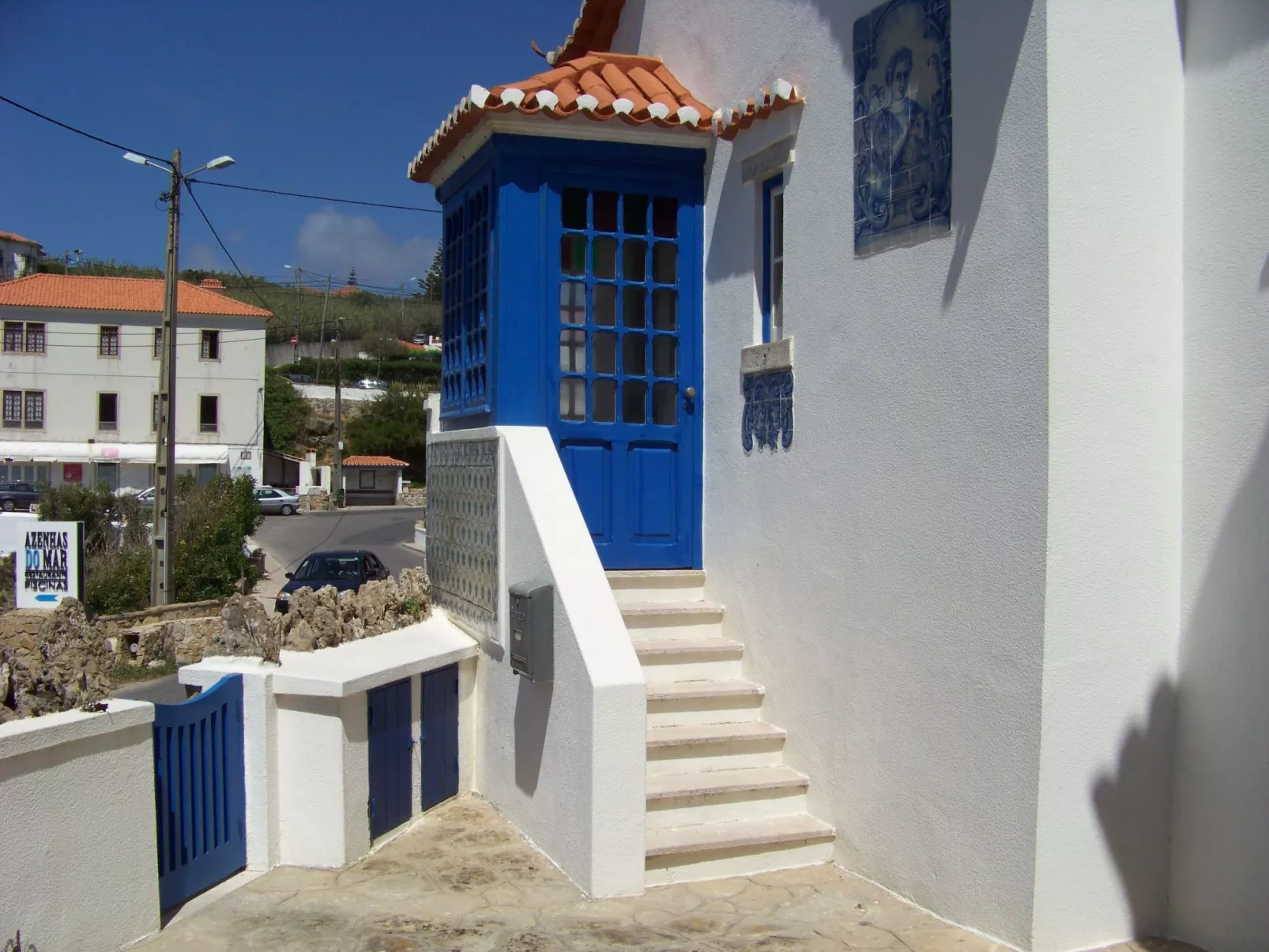 Schöne Wohnung in Azenhas Mar mit privatem Balkon