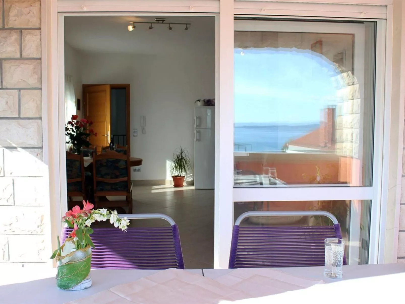 Mia Aufenthalt atemberaubender Meerblick kurzer Spaziergang zum Strand-Dedans