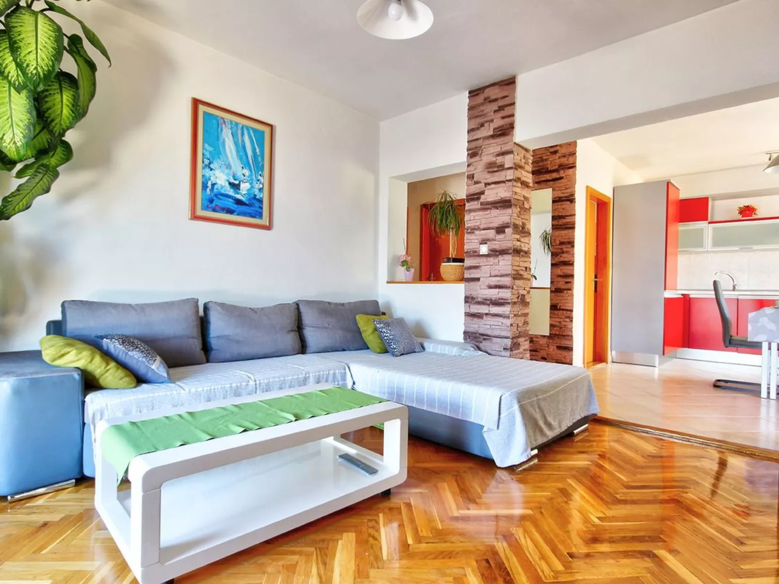 Gesamte Wohnung mit Terrasse und Meerblick-Inside