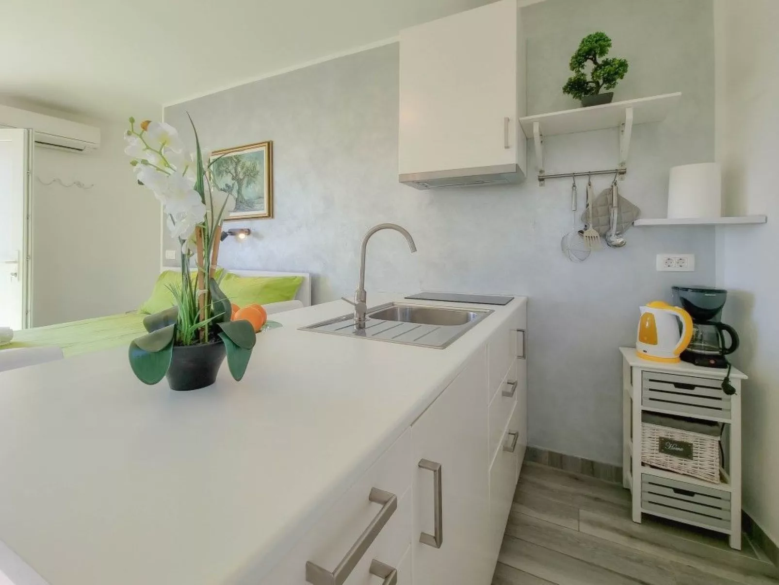 Gemütliches Studioappartement Silos Oliva-Drinnen