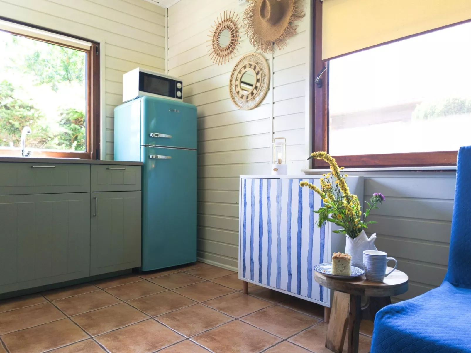 Modernes Ferienhaus in Kopalino mit Grill, Garten und Terrasse-Dedans