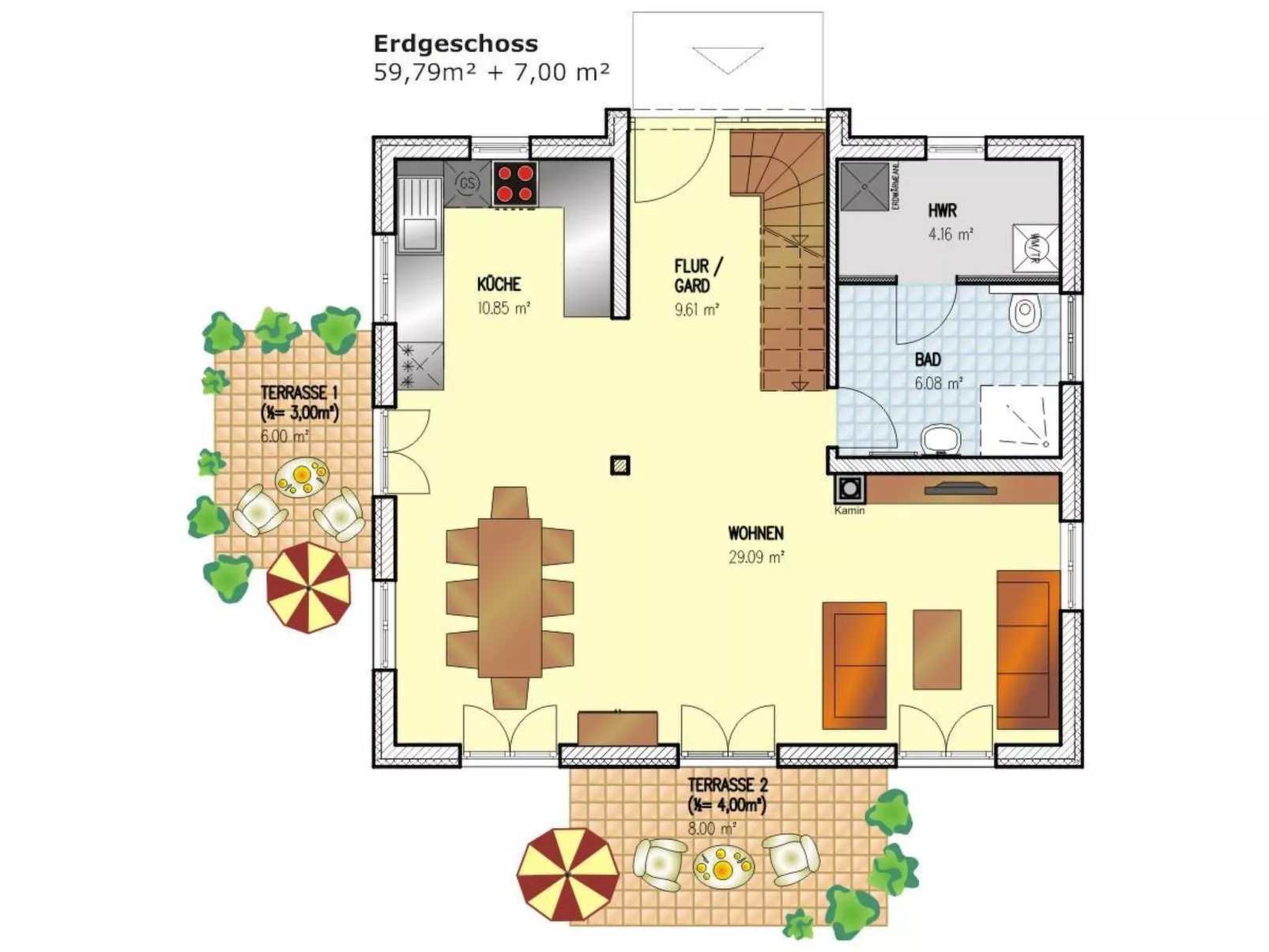 Haus Sonneneck-Drinnen