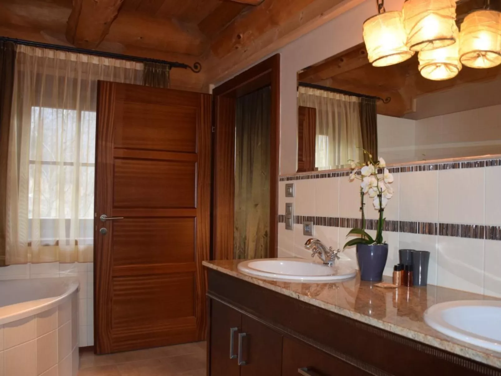 Einzigartiges Designer Log House "Chalet Caprea"-Inside