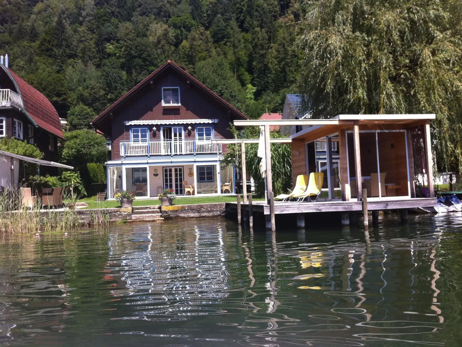 Am Ossiacher See mit Garten-Dehors
