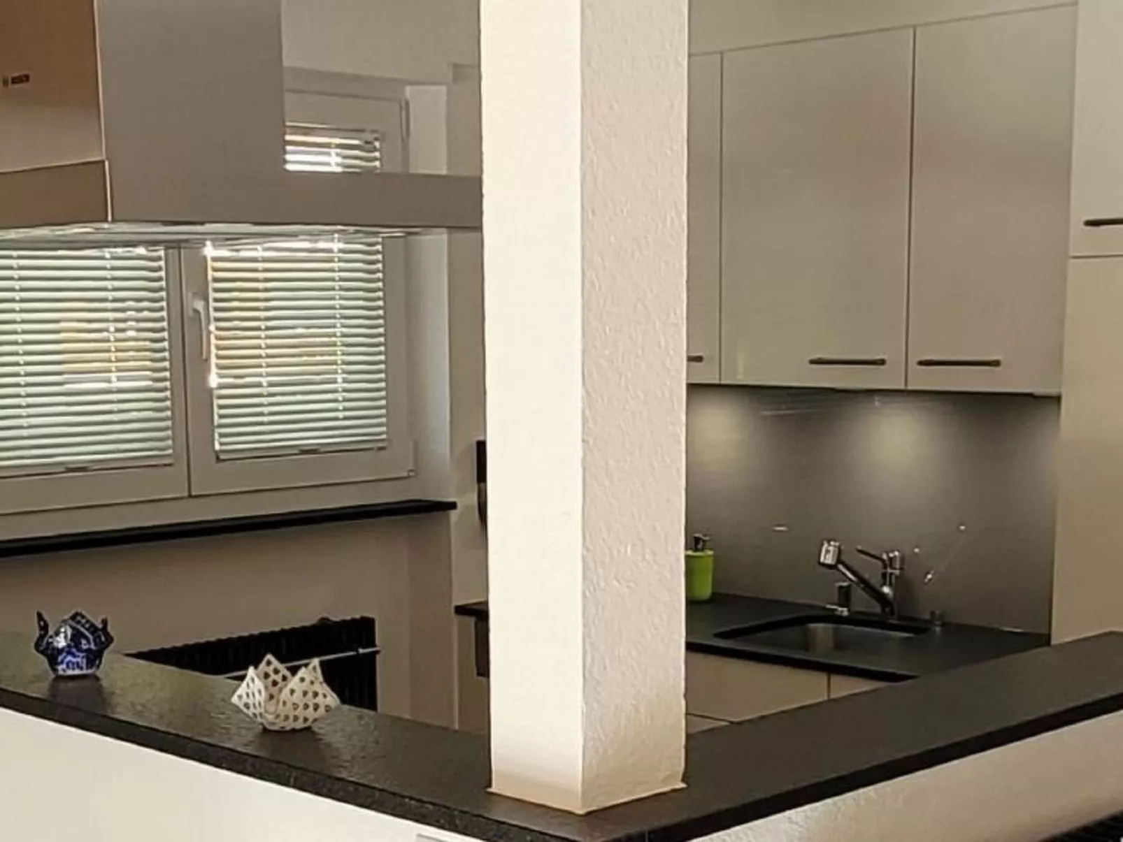 Mountain view-Drinnen