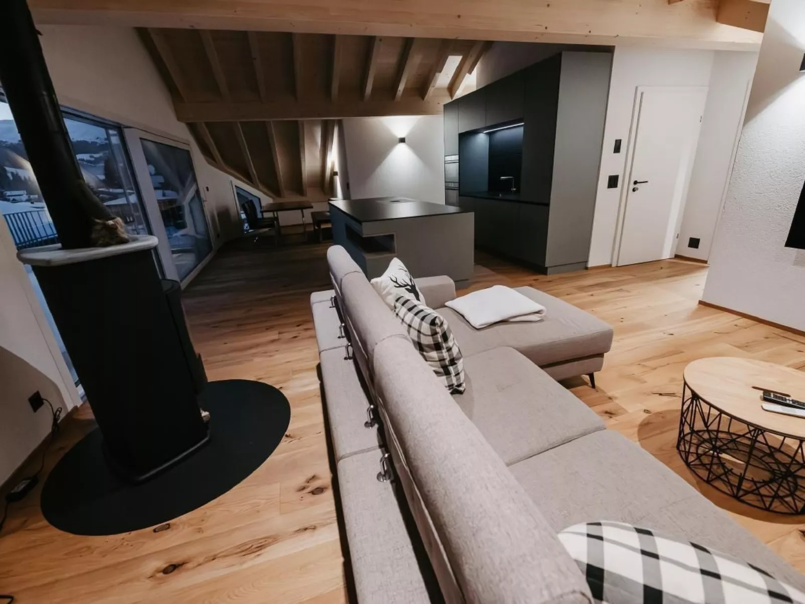 Moderne Ferienwohnung ROTHORN mit 2 Schlafzimmer-Inside