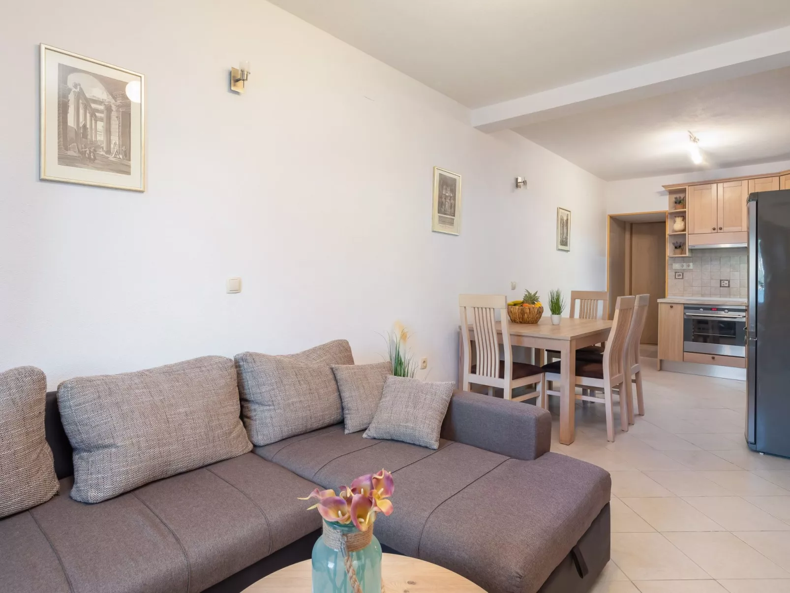 Sonnenaufgang an der Adria - Strandhaus-Drinnen