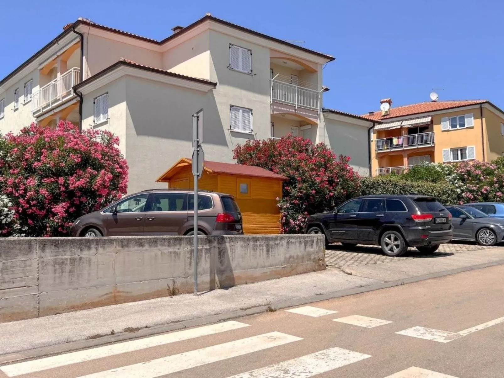 Für 3 Personen ca. 60 m&sup2; in Stancija Vinjeri Novigrad, Adriaküste Kroatien-Draußen