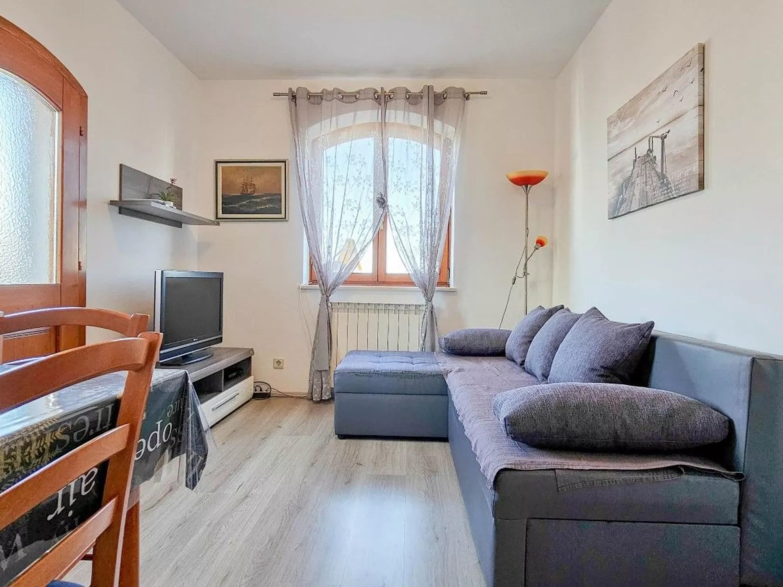 Apartment für 3 Personen mit Meerblick-Dedans