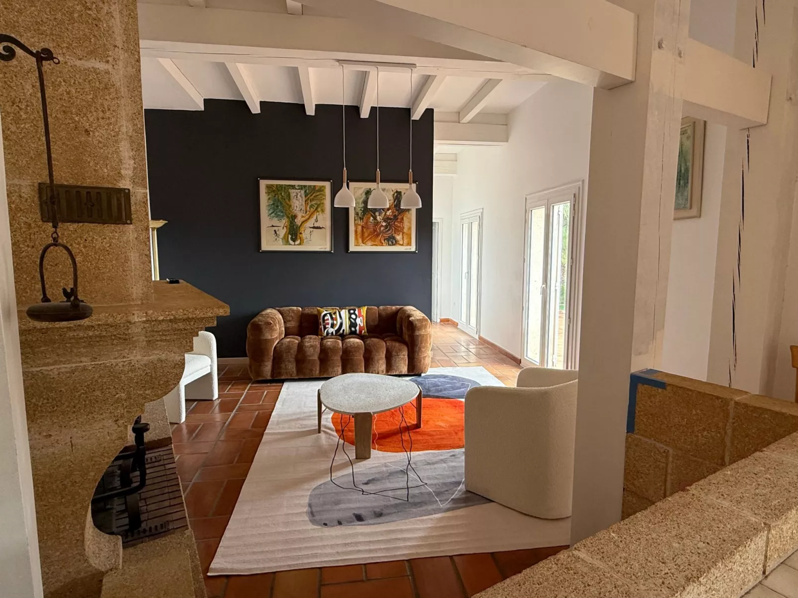 Apartment Terrasse Panoramablick auf den Golf-Dedans