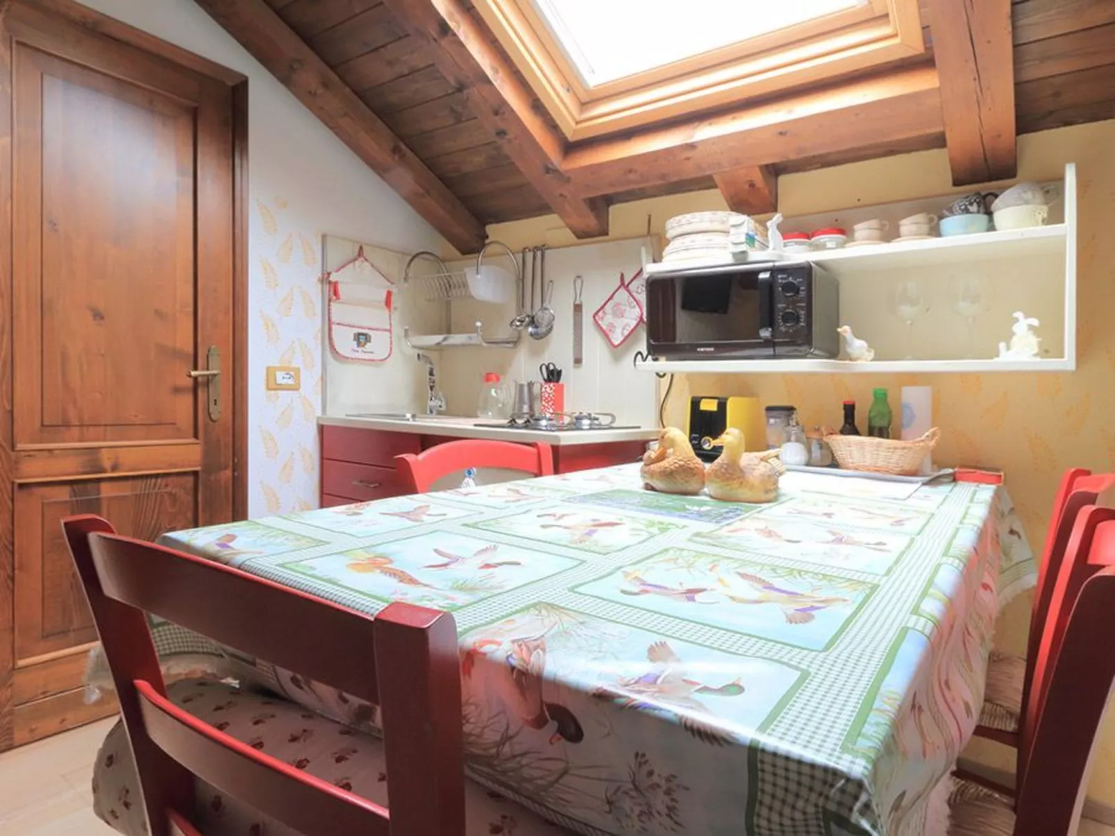 Duck's Cottage für einen Dolomitenurlaub-Inside