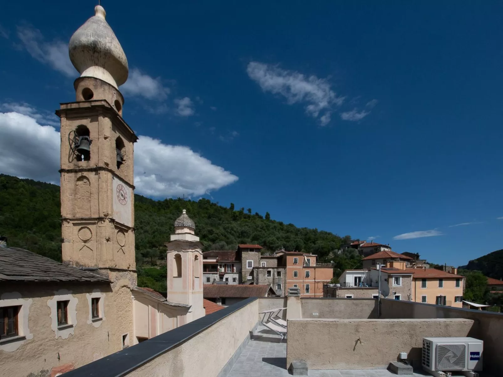 Flacher Ritt-Draußen