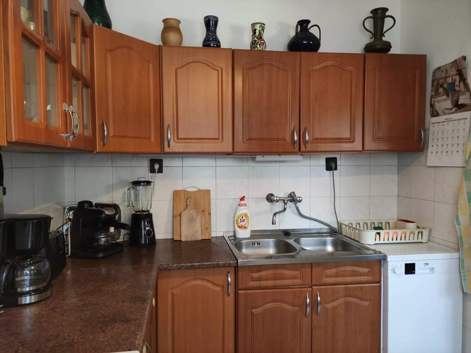 Appartement mit Grill-Dedans