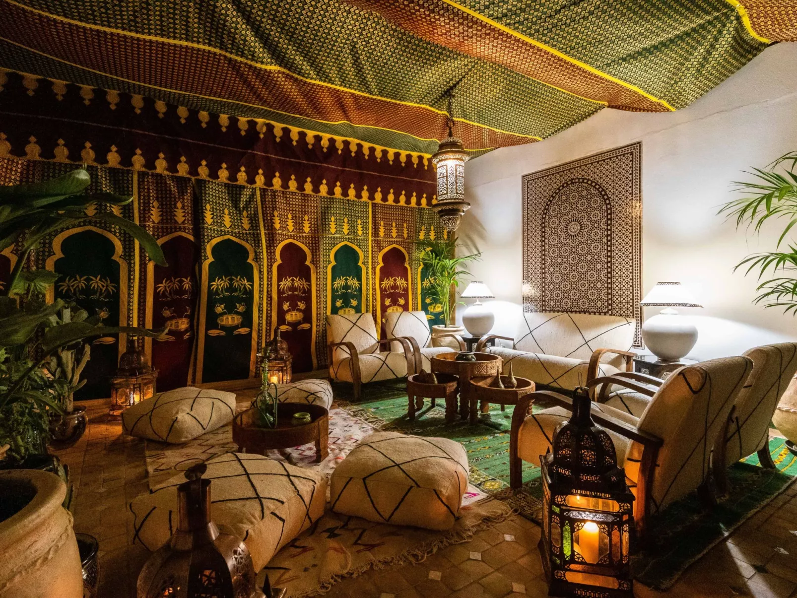 Villa "Riad Matias Galé"-Inside