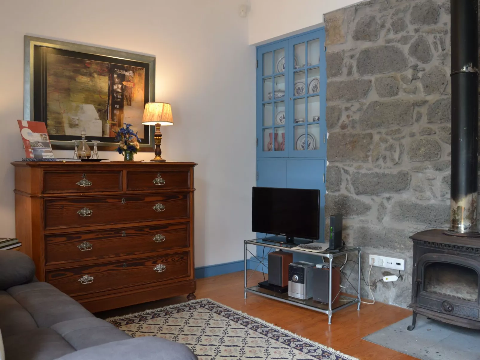 Casa da Talha, Rustikaler Charme auf den Azoren-Drinnen