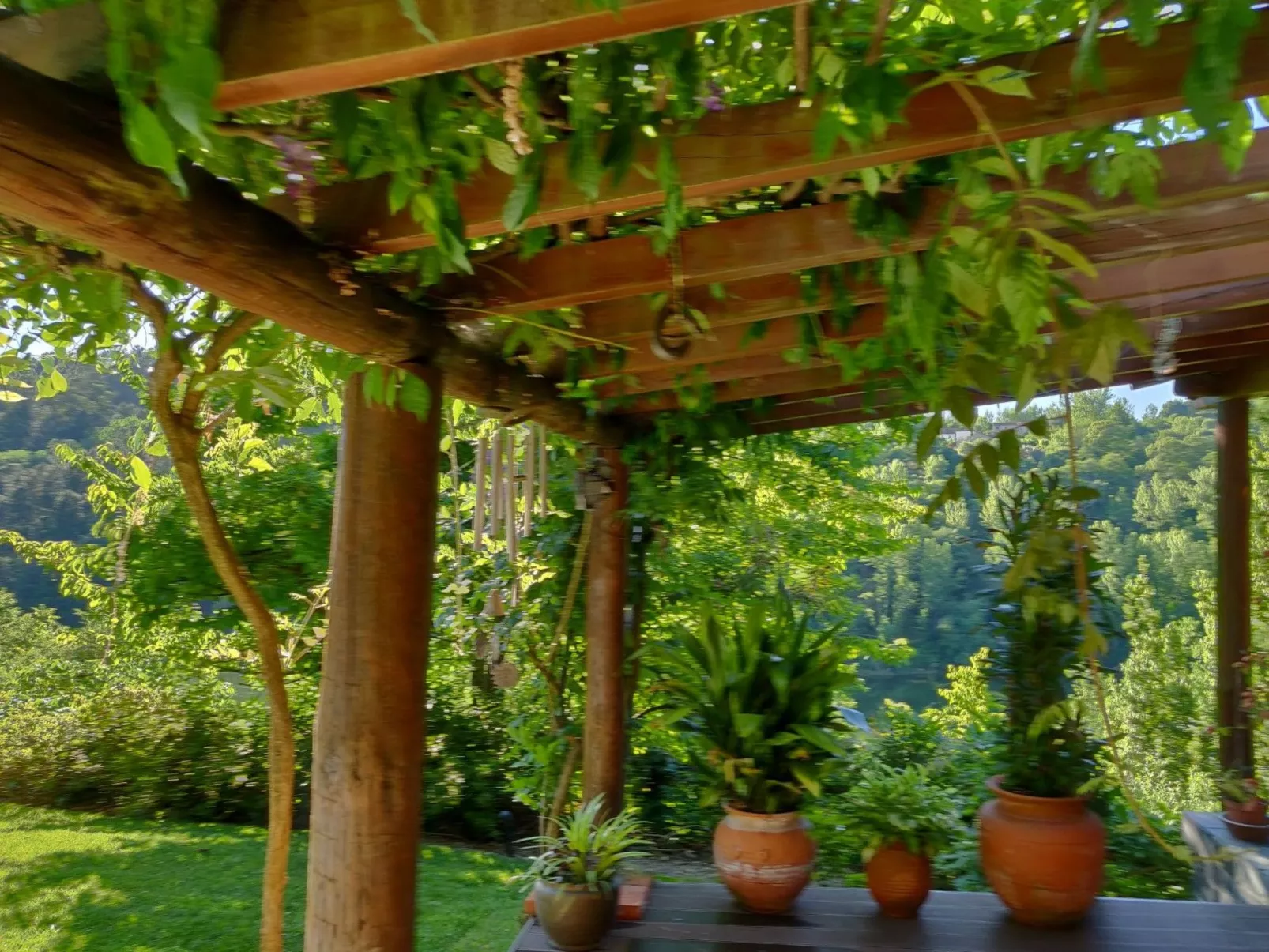 Villa "River Cottage" mit Blick auf das Wasser