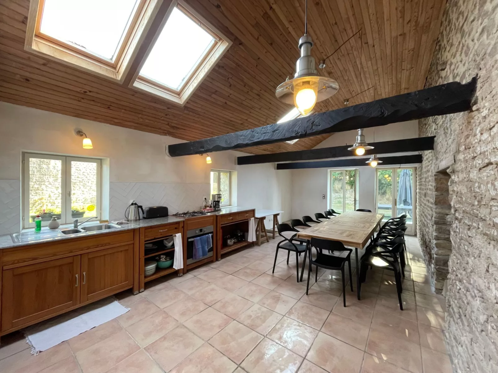 Haus mit großem Komfort, 20 Min. von den Stränden entfernt