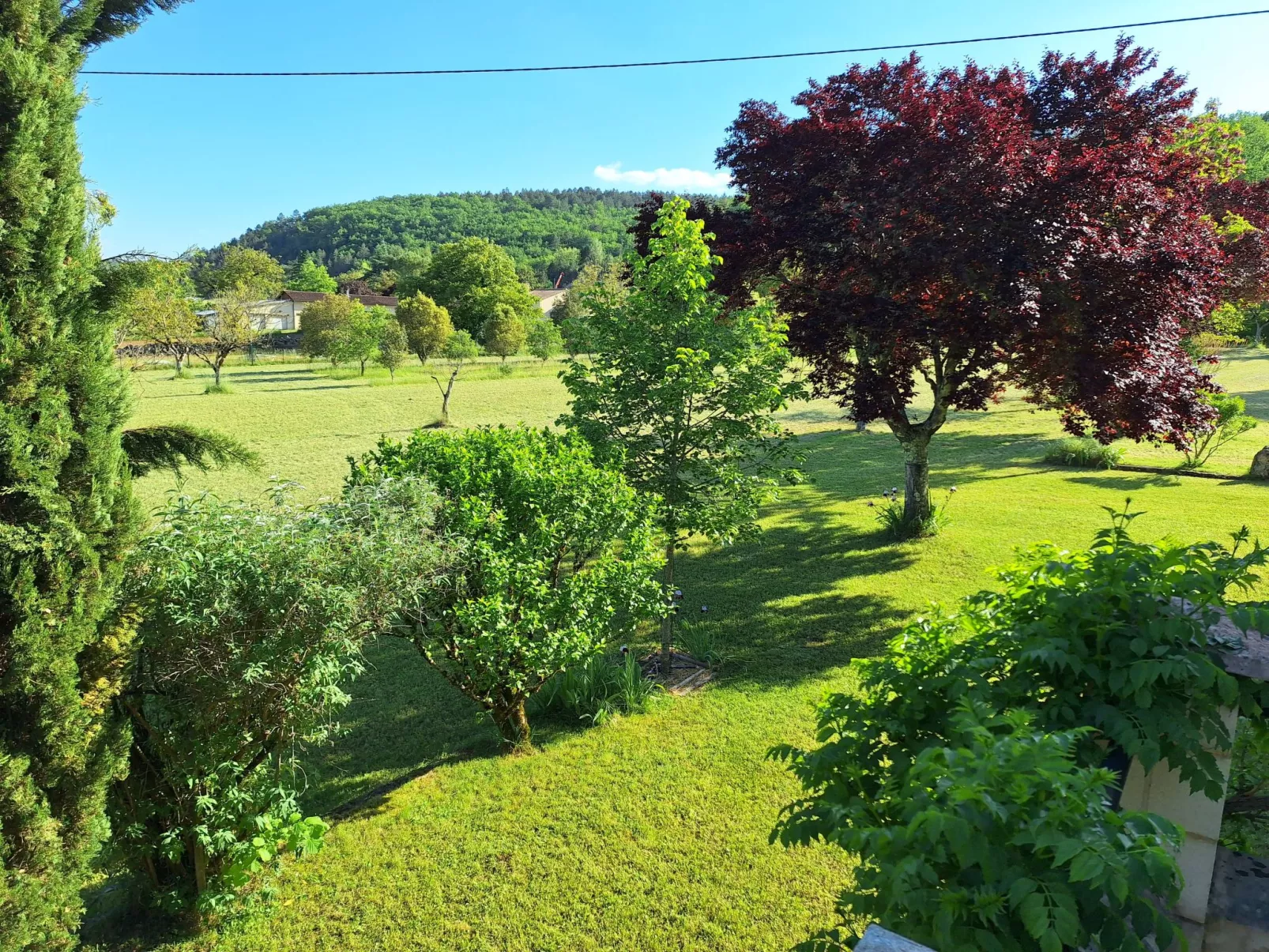 Im Périgord in Saint-Cybranet-Draußen