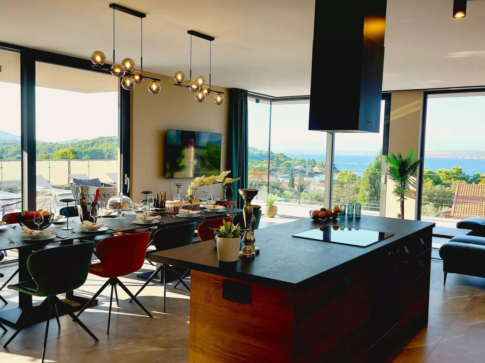 Urlaub Luxusvilla "Villa Supreme Pasman" neu-Dedans