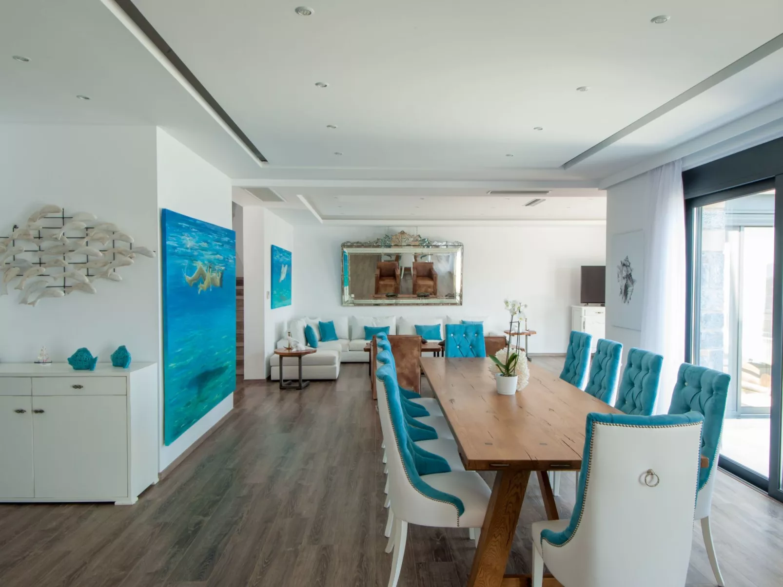 "Villa Dimitra" mit Infinity Pool-Dehors